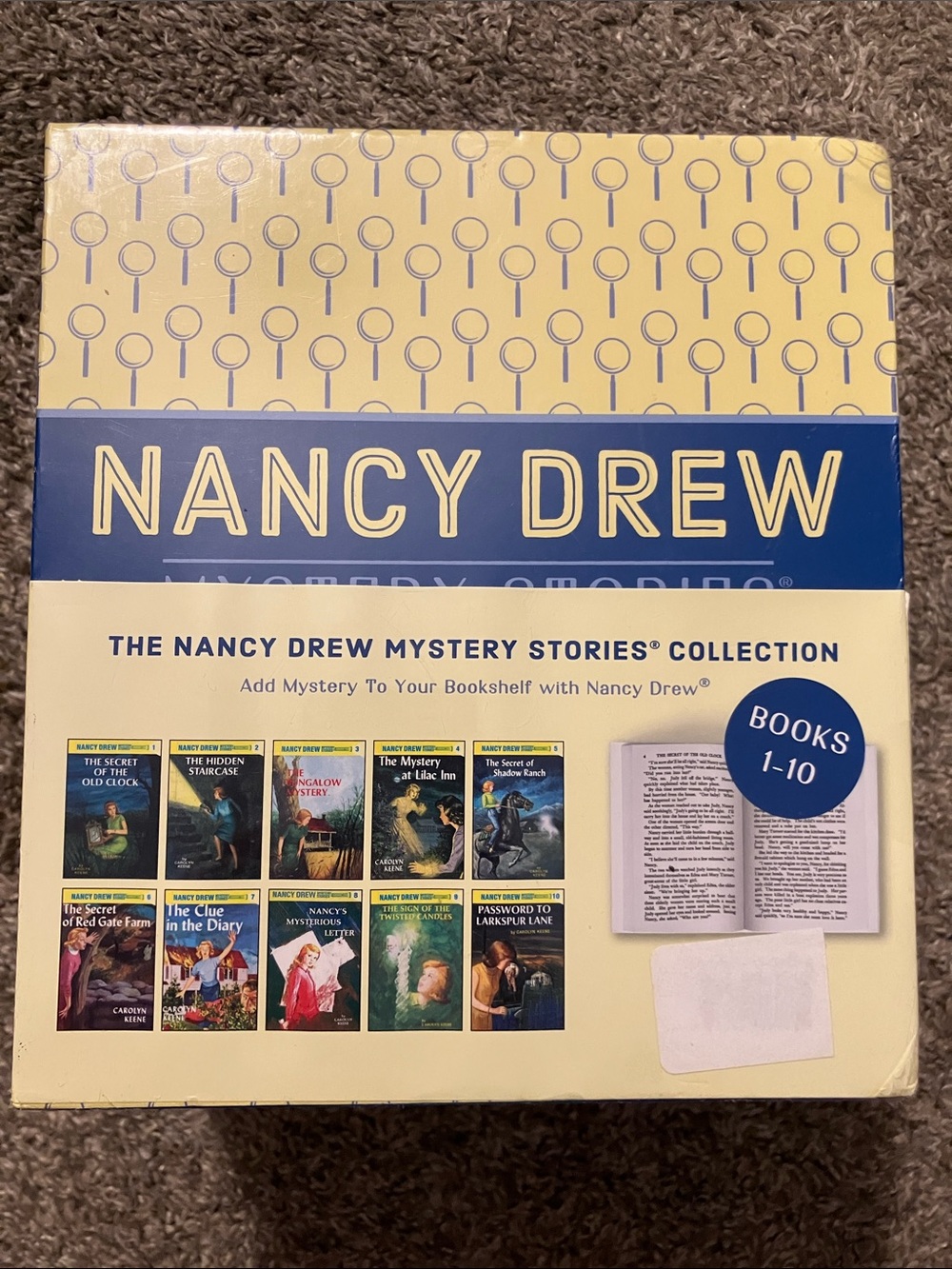 Nancy Drew Kids Collection Box Set - Books 1-10 Hardback Sealed!!! New!!